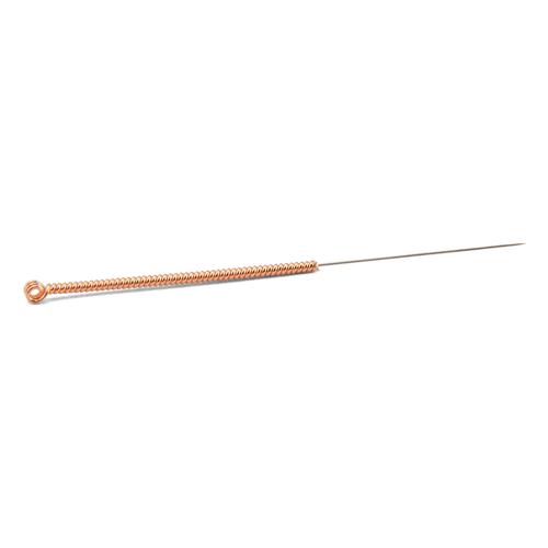 Acupuncture needles with copper handle - MOXOM TCM 100 pcs. (silicone coated) 0.20 x 15 mm , 1022095, Acupuncture Needles MOXOM