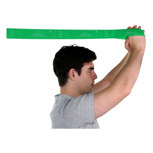 CanDo® Multi-Grip™ Exerciser, medium, green | Alternative to dumbbells, 1022306, Exercise Bands