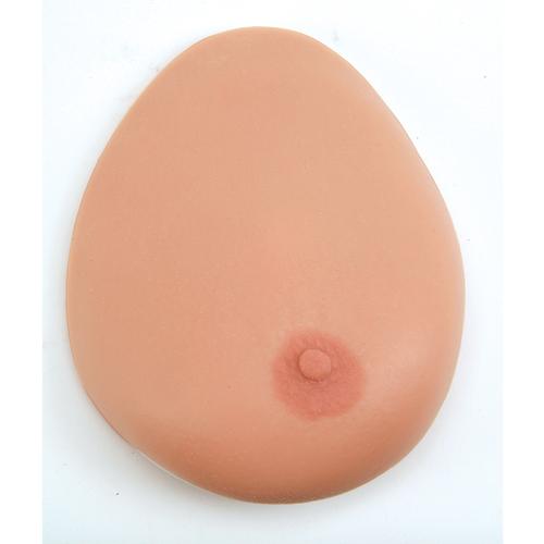 Breast Self Examination Model, Three Single Breasts on Base, Light Skin, 1000344 [L55], Women's Health Education