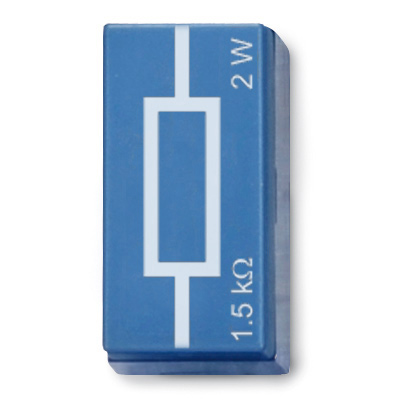 Linear Resistor, 1.5 kOhm, 1012917 [U333025], Plug-In Component System