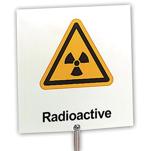 Warning Notice: Radioactive, 1000919 [U8483218], Radioactivity