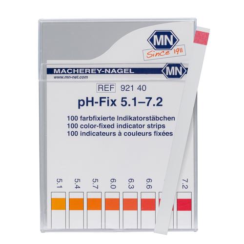 pH - Indicator Test Sticks, pH 5.1-7.2, 1017231 [U99999-610], pH Measuring