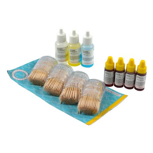 AB0/Rh Blood Typing Refill kit, 1022413 [W55013], Replacements