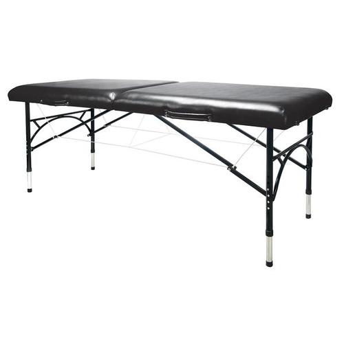 3B Aluminum Portable Massage Table, Black, 1018653 [W60610MBK], Massage Tables