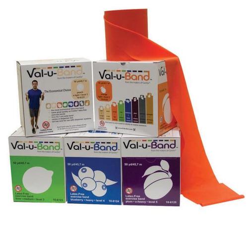 Val-u-Band, latex-free, 50 yd 5 pc set | Alternative to dumbbells, 1018015 [W72011], Exercise Bands